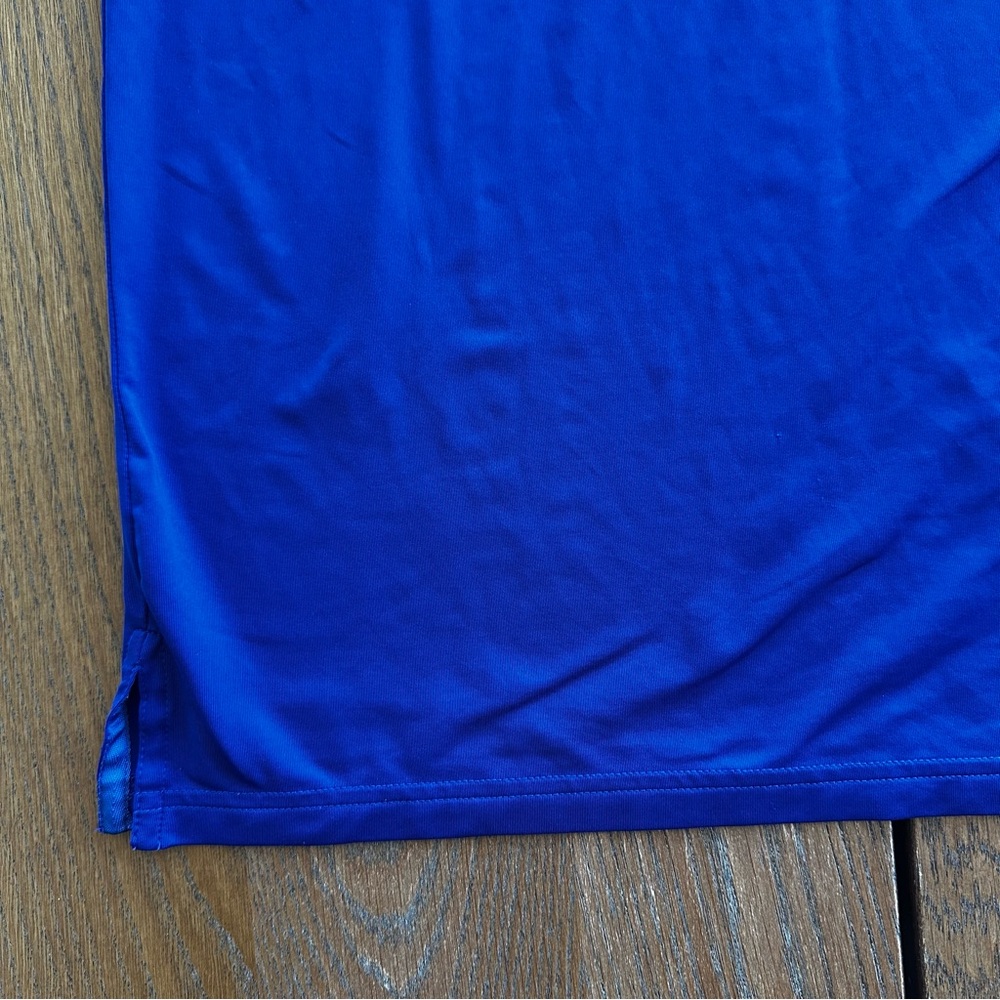 Polo by Ralph Lauren Blue Short-Sleeve Performance Polo Red Logo Boys Size M - Picture 5 of 16